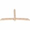 Ekena Millwork Bellingham Smooth Timber Gable Bracket, Douglas Fir, 96"W x 52"H x 3 1/2"D x 5 1/2"F, 13/12 Pitch GBW096X52X0406BEL00SDF - alternate 3